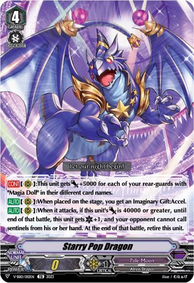 Starry Pop Dragon (Foil), V-SS10 Premium Battle Deckset 2023 V-SS10/012EN