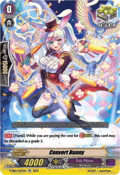 Convert Bunny, V-SS10 Premium Battle Deckset 2023 V-SS10/027EN