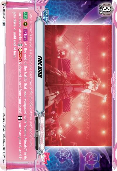 FIRE BIRD, V-TB01: BanG Dream! FILM LIVE V-TB01/020EN