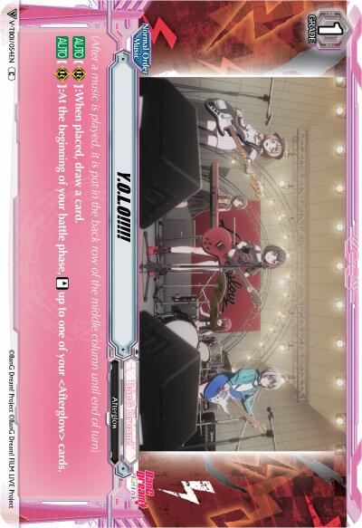 Y.O.L.O!!!!!, V-TB01: BanG Dream! FILM LIVE V-TB01/054EN