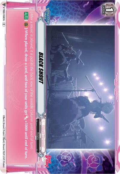 BLACK SHOUT (Parallel Foil), V-TB01: BanG Dream! FILM LIVE V-TB01/058EN