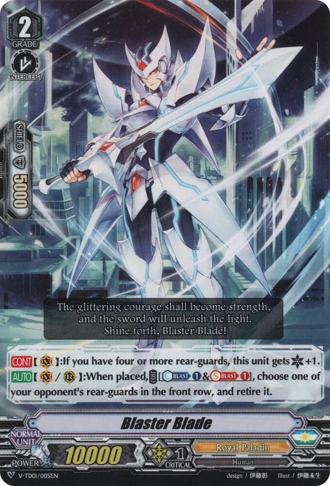 Blaster Blade (Alternate Art), V-TD01: Aichi Sendou V-TD01/005EN