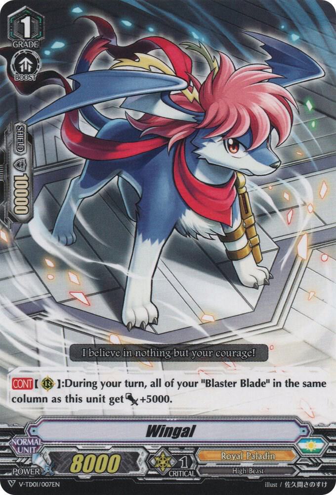 Wingal, V-TD01: Aichi Sendou V-TD01/007EN