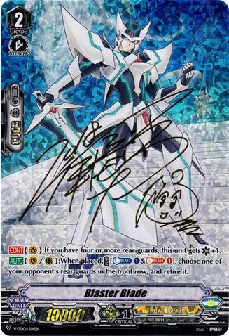 Blaster Blade (SP), V-TD01: Aichi Sendou V-TD01/S01EN