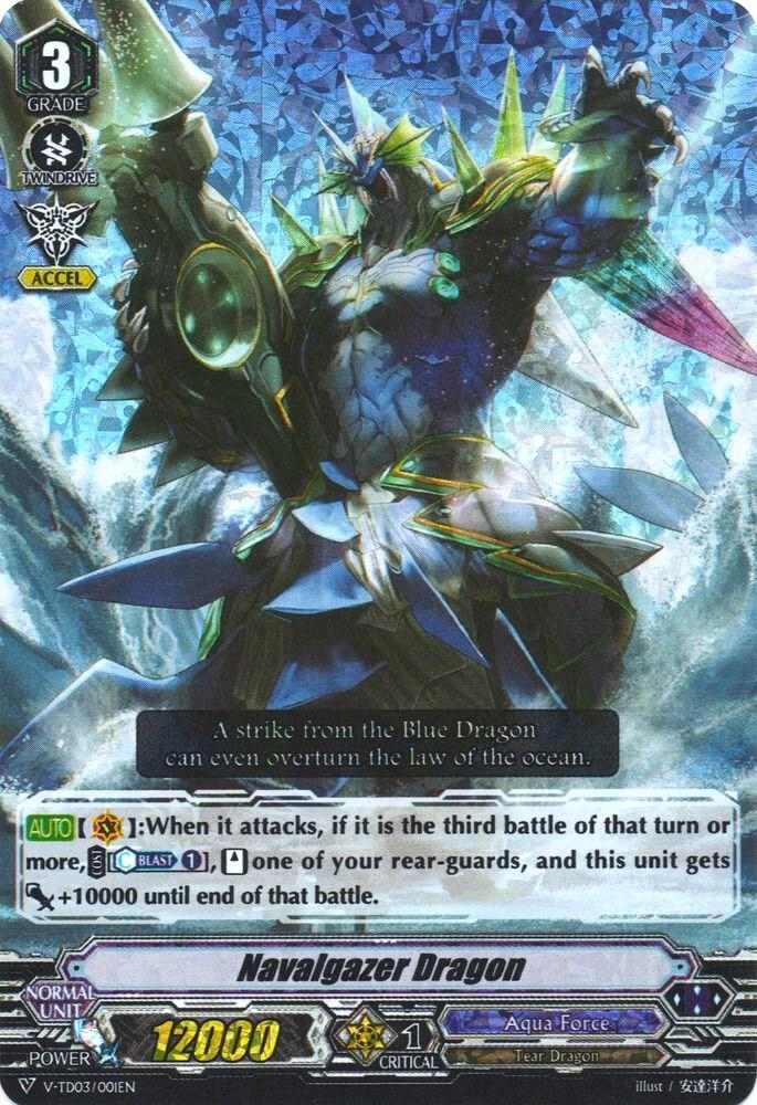 Navalgazer Dragon (RRR Foil), V-TD03: Leon Soryu V-TD03/001EN