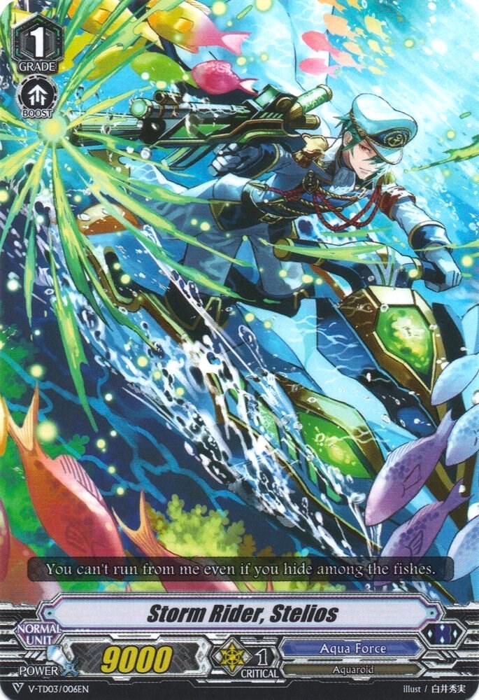 Storm Rider, Stelios, V-TD03: Leon Soryu V-TD03/006EN