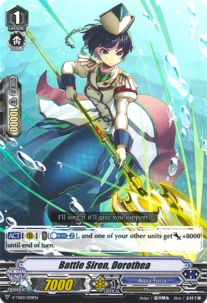 Battle Siren, Dorothea, V-TD03: Leon Soryu V-TD03/009EN