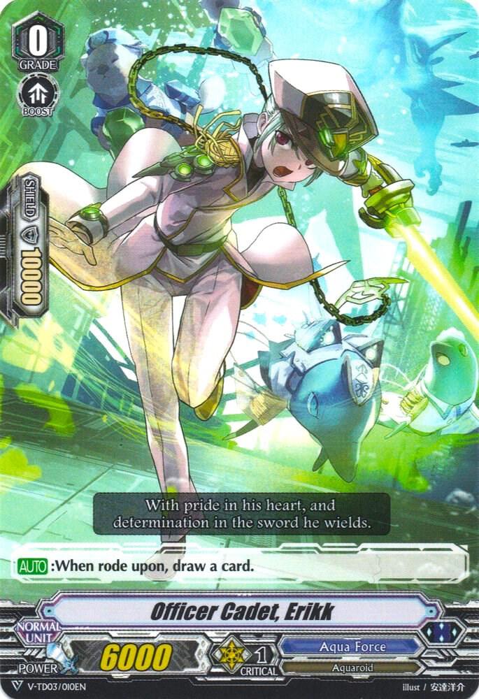 Officer Cadet, Erikk, V-TD03: Leon Soryu V-TD03/010EN