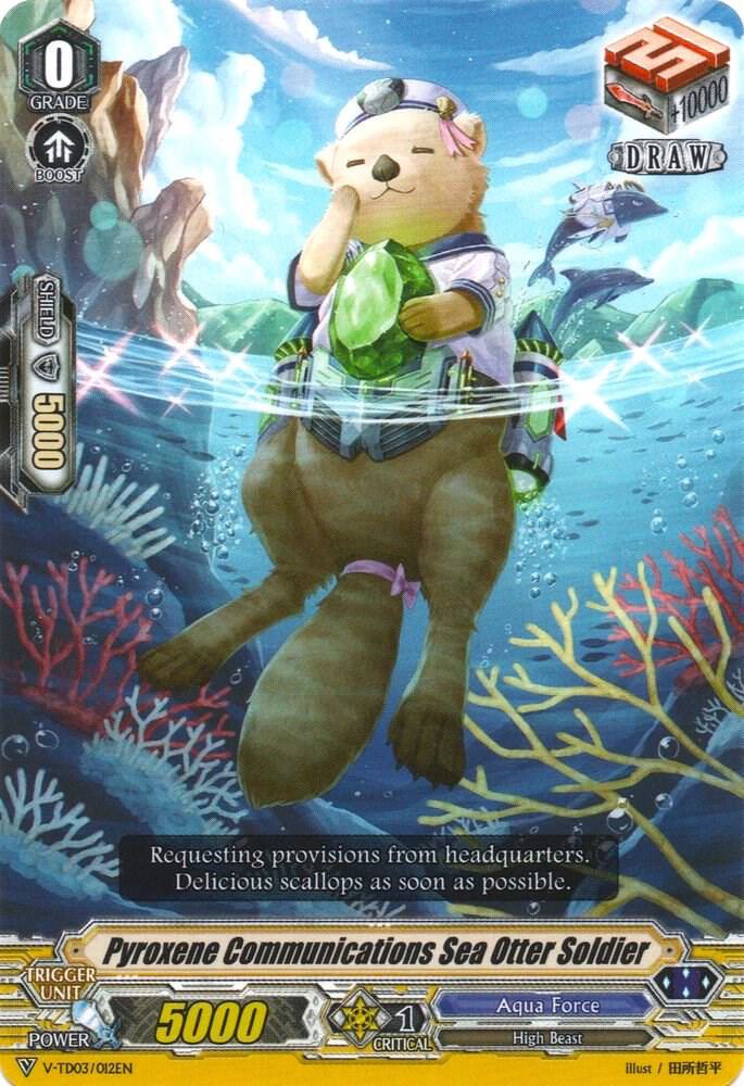 Pyroxene Communications Sea Otter Soldier, V-TD03: Leon Soryu V-TD03/012EN