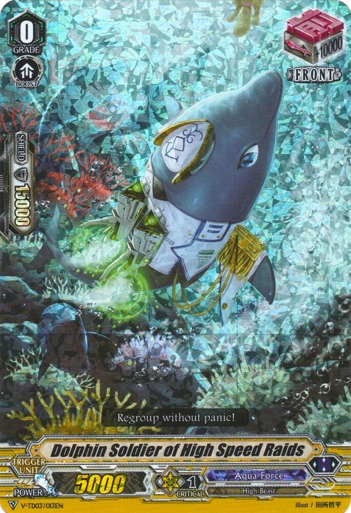 Dolphin Soldier of High Speed Raids (RRR Foil), V-TD03: Leon Soryu V-TD03/013EN