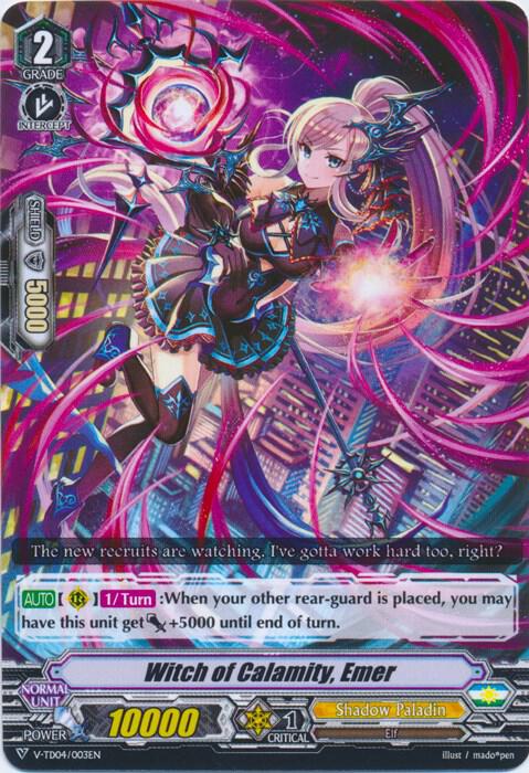 Witch of Calamity, Emer, V-TD04: Ren Suzugamori V-TD04/003EN