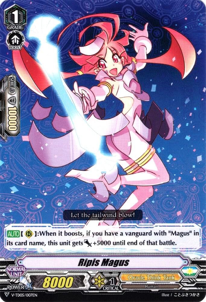 Ripis Magus, V-TD05: Misaki Tokura V-TD05/007EN