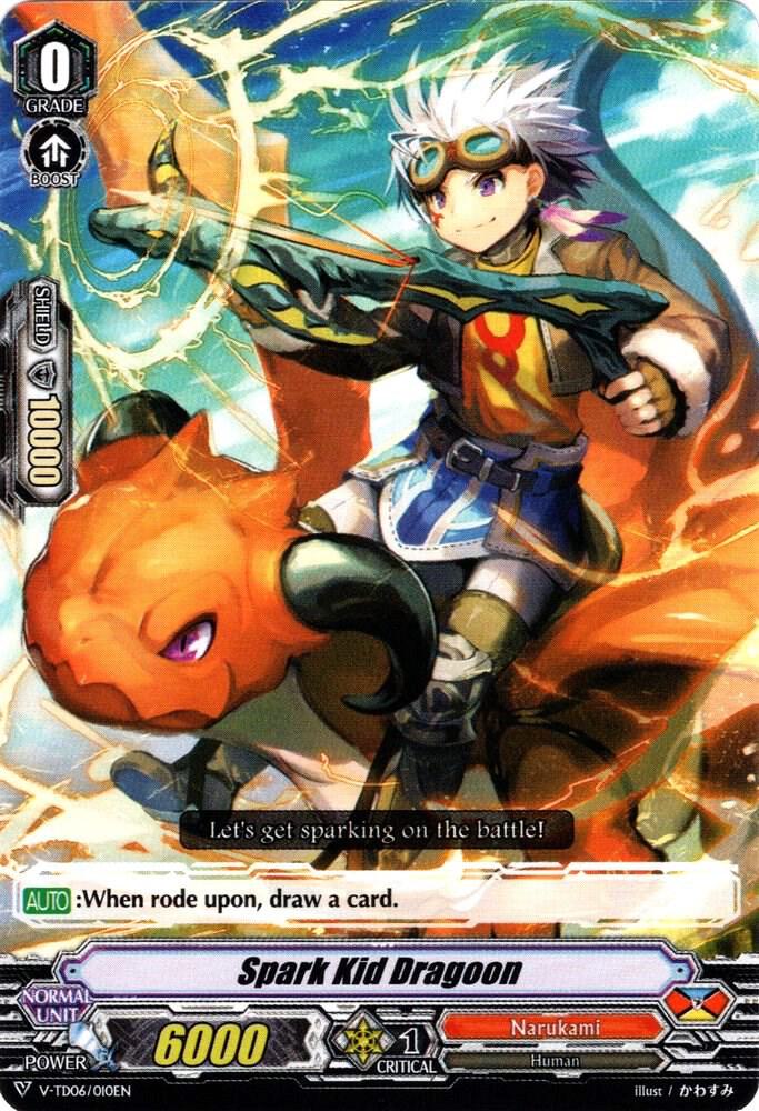 Spark Kid Dragoon, V-TD06: Naoki Ishida V-TD06/010EN
