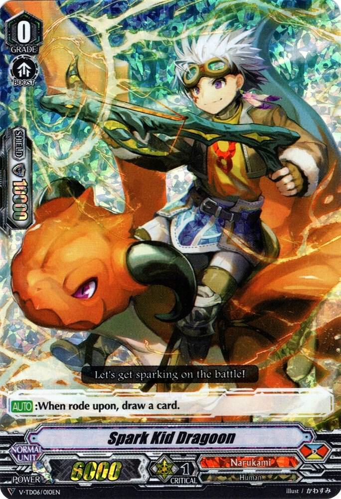 Spark Kid Dragoon (RRR Foil), V-TD06: Naoki Ishida V-TD06/010EN