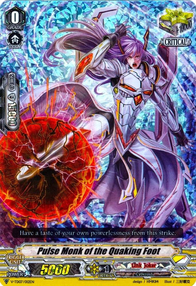 Pulse Monk of the Quaking Foot (RRR Foil), V-TD07: Kouji Ibuki V-TD07/012EN