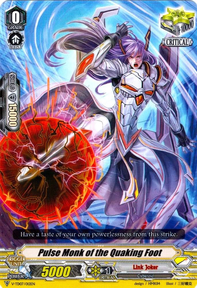 Pulse Monk of the Quaking Foot, V-TD07: Kouji Ibuki V-TD07/012EN
