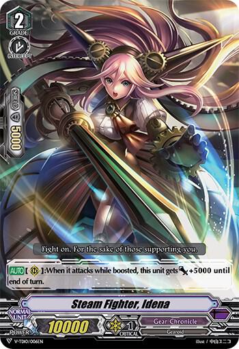 Steam Fighter, Idena (RRR Foil), V-TD10: Chronojet V-TD10/006EN
