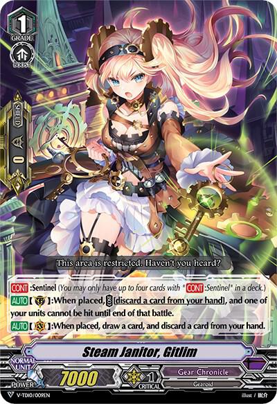 Steam Janitor, Gitlim, V-TD10: Chronojet V-TD10/009EN