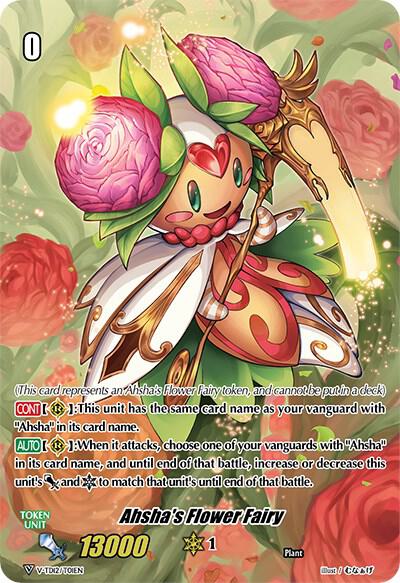 Ahsha's Flower Fairy, V-TD12: Ahsha V-TD12/T01EN