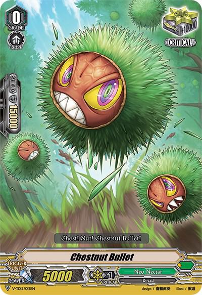 Chestnut Bullet, V-TD12: Ahsha V-TD12/012EN