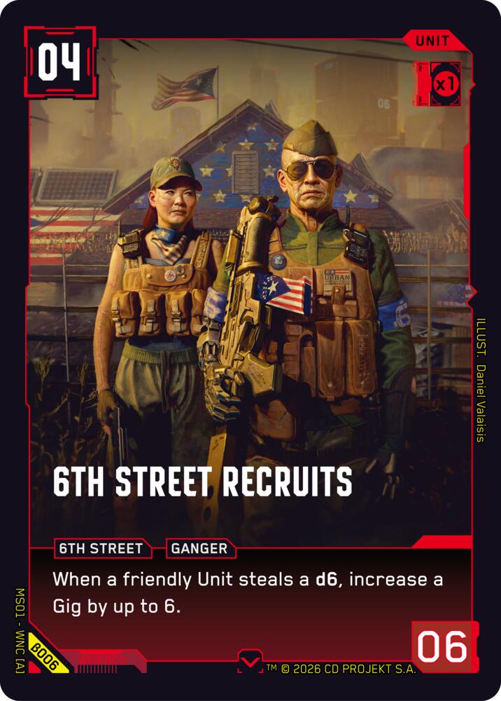 6th Street Recruits, Welcome to Night City - Beta B006