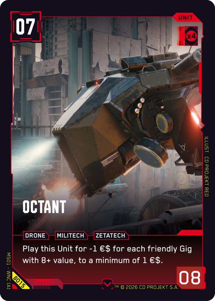 Octant, Welcome to Night City - Beta B015