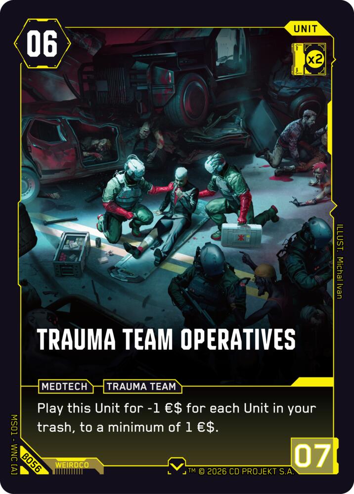 Trauma Team Operatives, Welcome to Night City - Beta B056