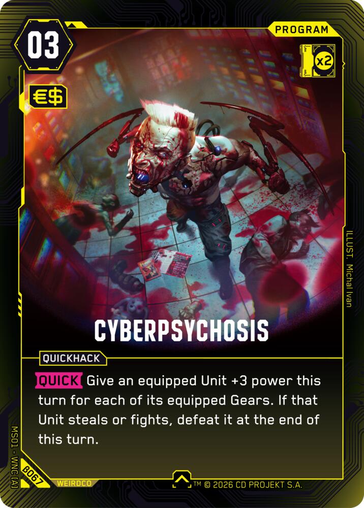 Cyberpsychosis, Welcome to Night City - Beta B067