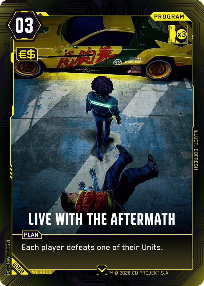 Live with the Aftermath, Welcome to Night City - Beta B068