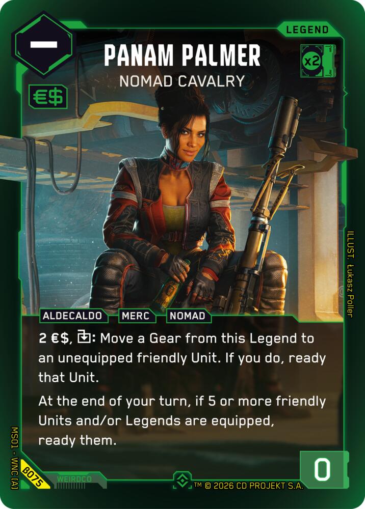 Panam Palmer - Nomad Cavalry (Epic), Welcome to Night City - Beta B075