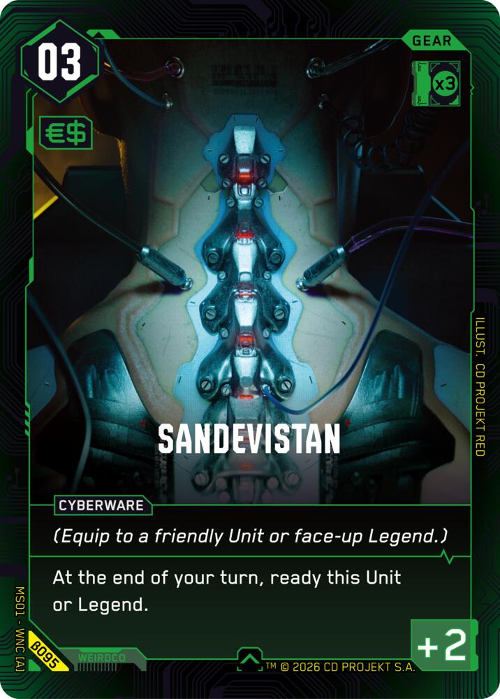 Sandevistan, Welcome to Night City - Beta B095