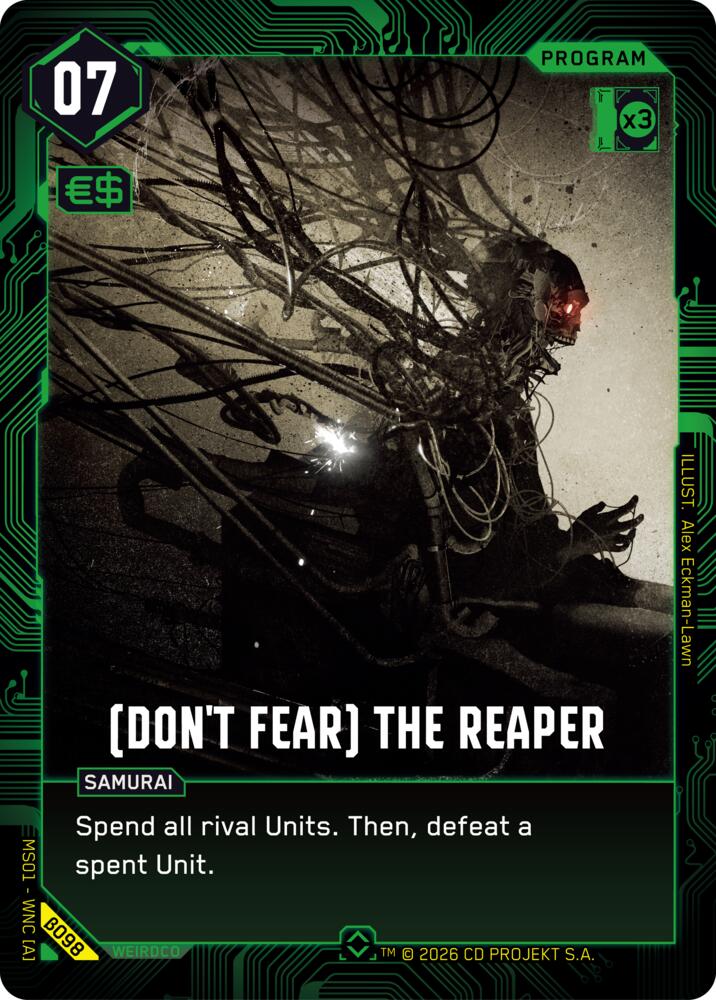 (Don't Fear) The Reaper, Welcome to Night City - Beta B098