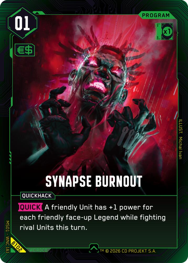 Synapse Burnout, Welcome to Night City - Beta B102