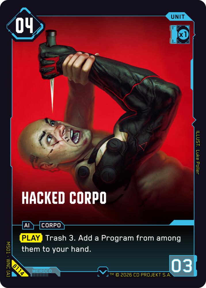 Hacked Corpo, Welcome to Night City - Beta B114