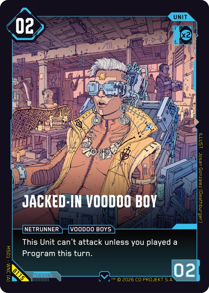 Jacked-In Voodoo Boy, Welcome to Night City - Beta B115