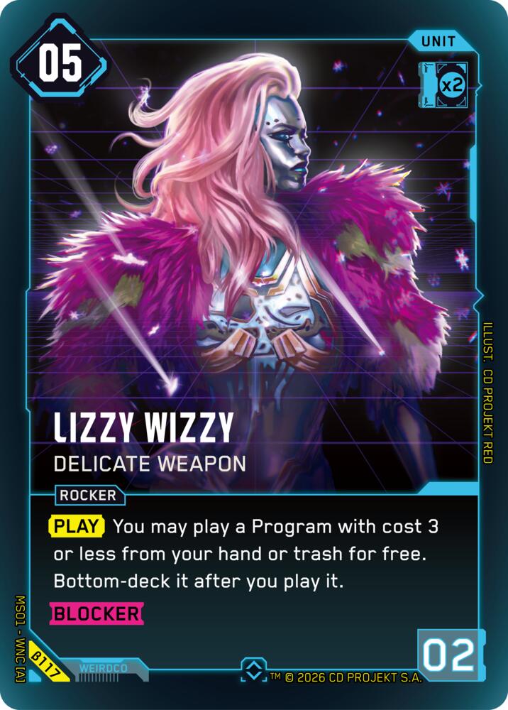 Lizzy Wizzy - Delicate Weapon, Welcome to Night City - Beta B117