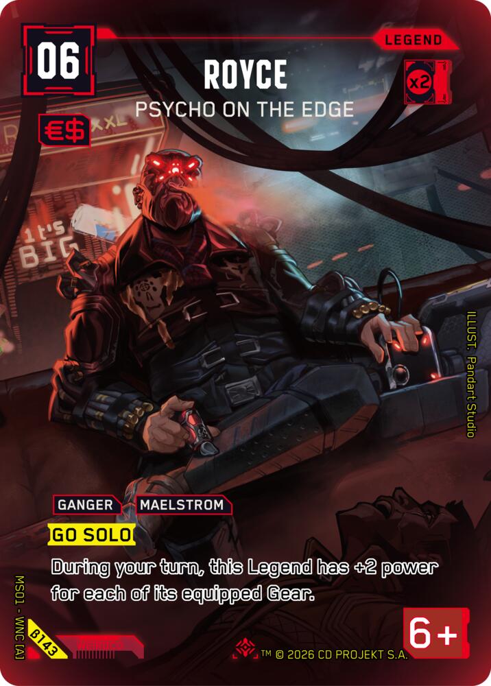 Royce - Psycho on the Edge (ILegend), Welcome to Night City - Beta B143
