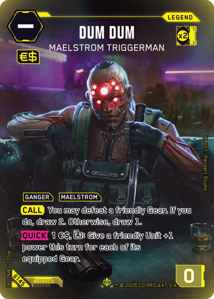 Dum Dum - Maelstrom Triggerman (ILegend), Welcome to Night City - Beta B145