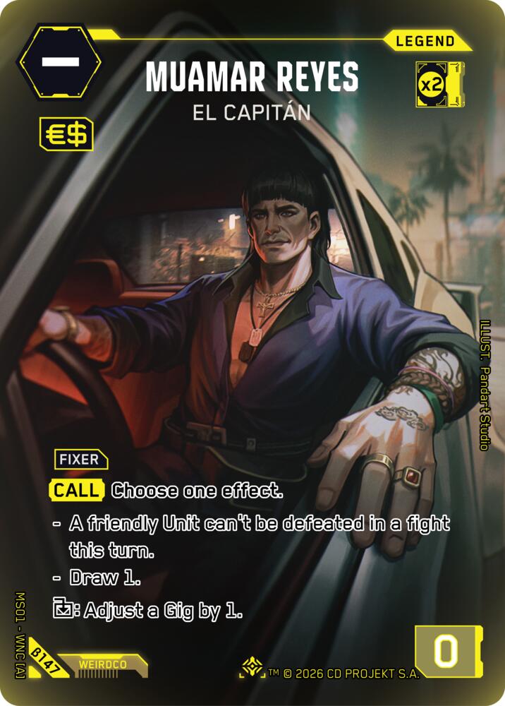 Muamar Reyes - El Capitan (ILegend), Welcome to Night City - Beta B147