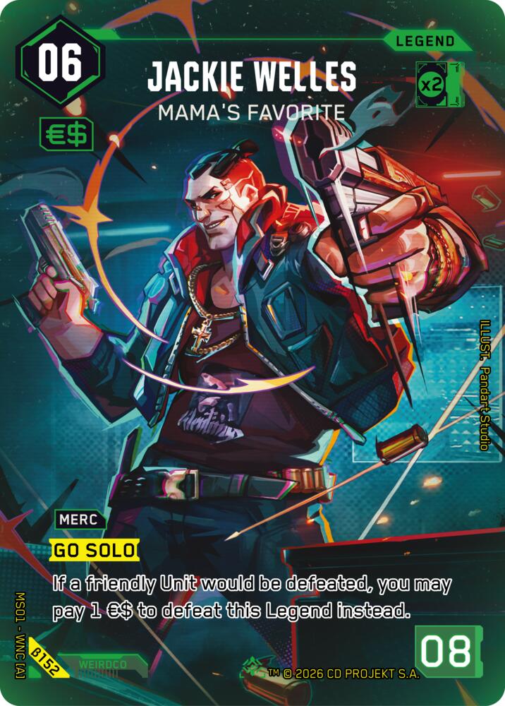 Jackie Welles - Mama's Favorite (ILegend), Welcome to Night City - Beta B152