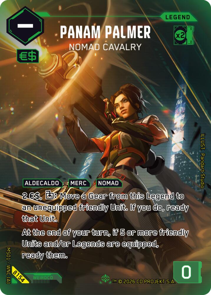 Panam Palmer - Nomad Cavalry (ILegend), Welcome to Night City - Beta B154
