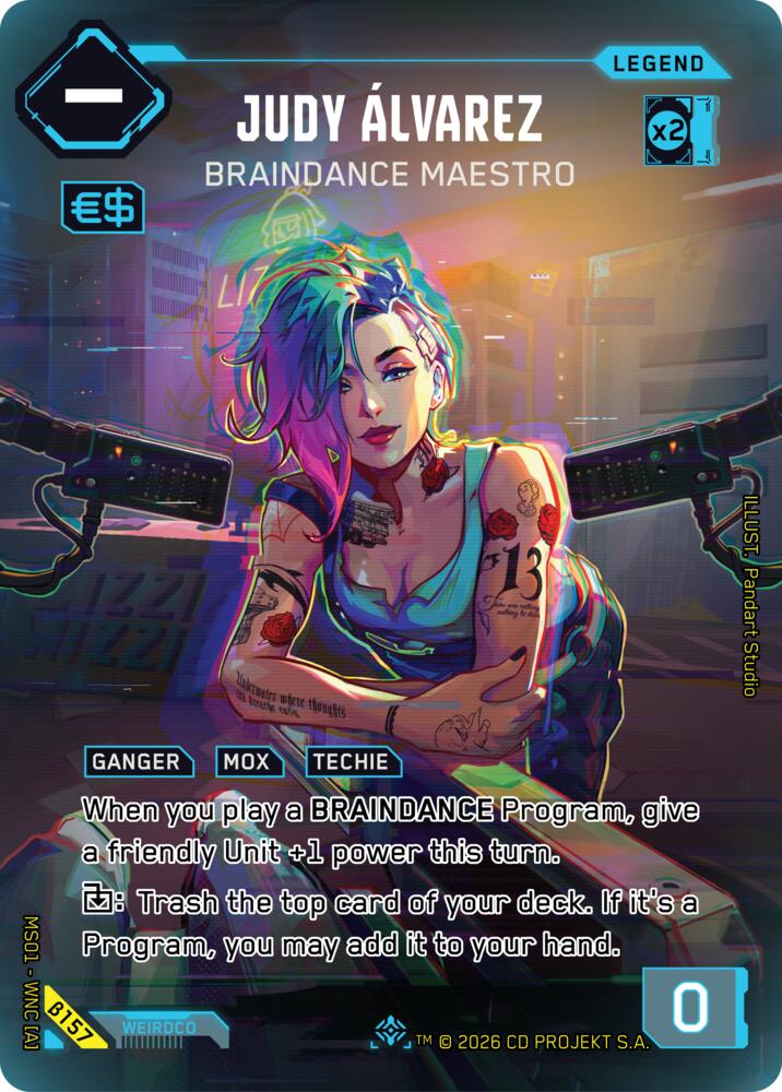 Judy Alvarez - Braindance Maestro (ILegend), Welcome to Night City - Beta B157