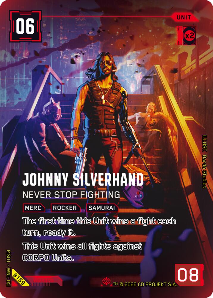 Johnny Silverhand - Never Stop Fighting (IO), Welcome to Night City - Beta B159