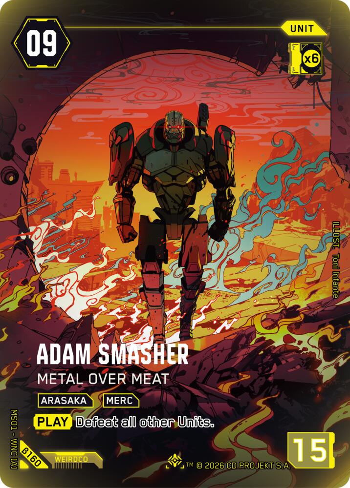 Adam Smasher - Metal Over Meat (IO), Welcome to Night City - Beta B160