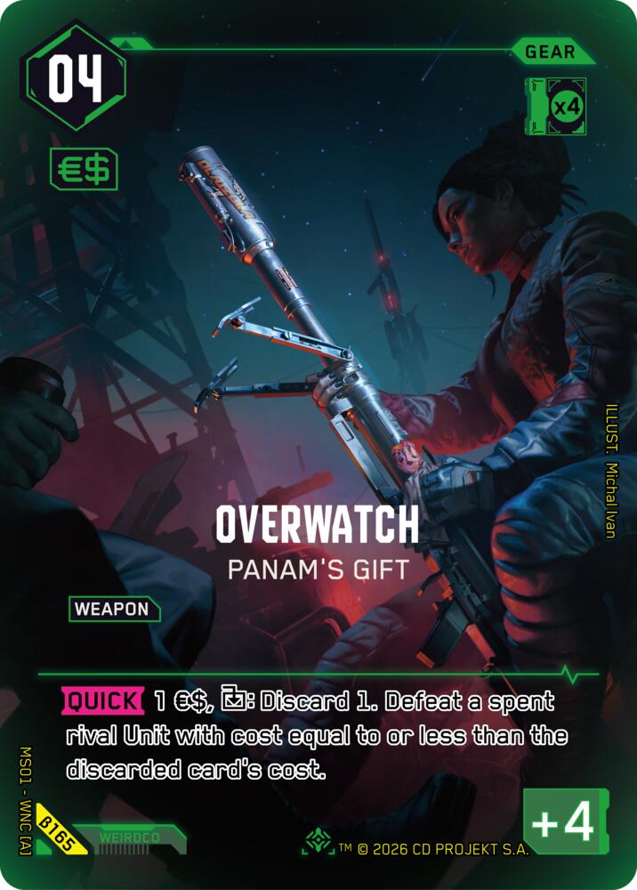 Overwatch - Panam's Gift (IO), Welcome to Night City - Beta B165