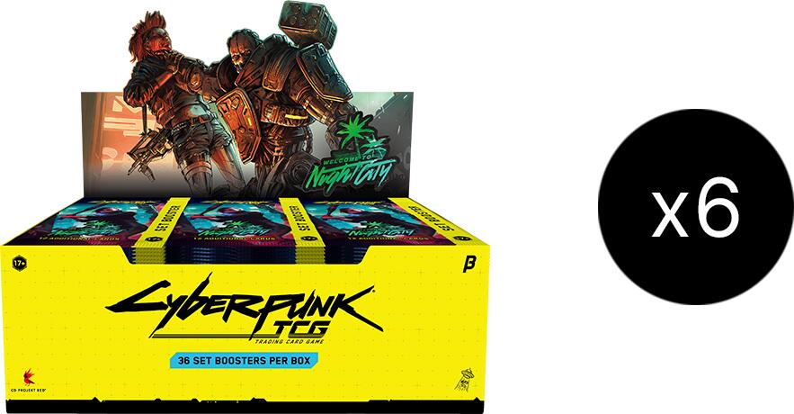 Welcome to Night City - Beta Booster Box Case, Welcome to Night City - Beta P714493