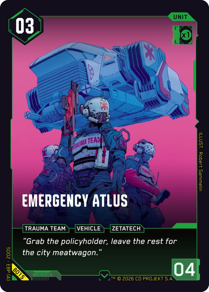Emergency Atlus, Embracing Power - Beta Starter Deck B015