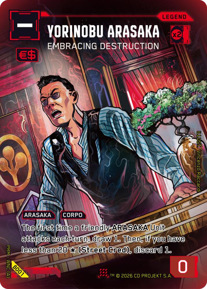 Yorinobu Arasaka - Embracing Destruction, Box Toppers - Beta B001
