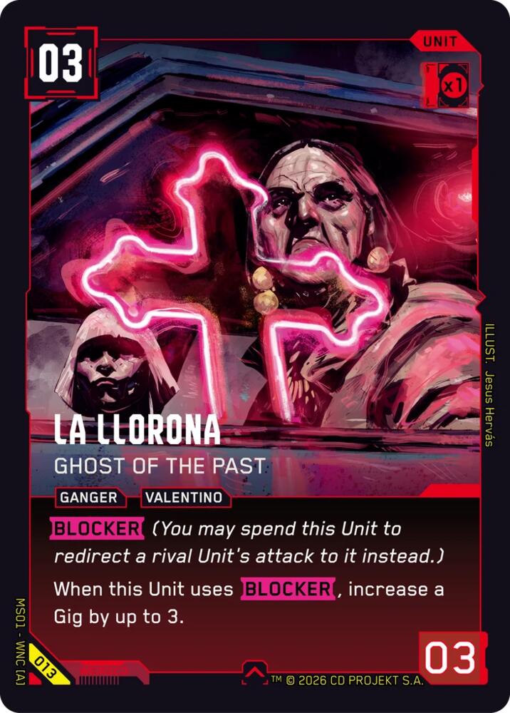 La Llorona - Ghost of the Past, Welcome to Night City - Retail 013