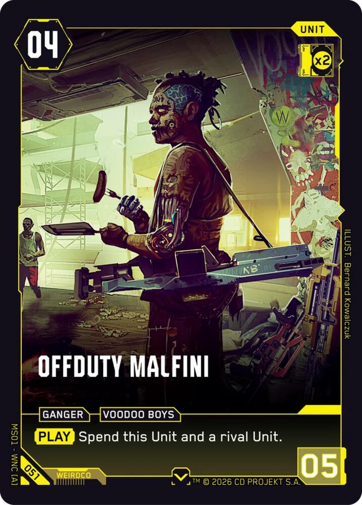 Offduty Malfini, Welcome to Night City - Retail 051